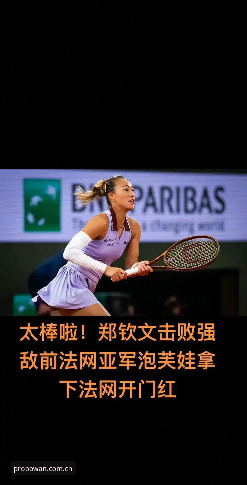 2026法网女单抽签深度解读：郑钦文保分压力与博万体育观赛教程
